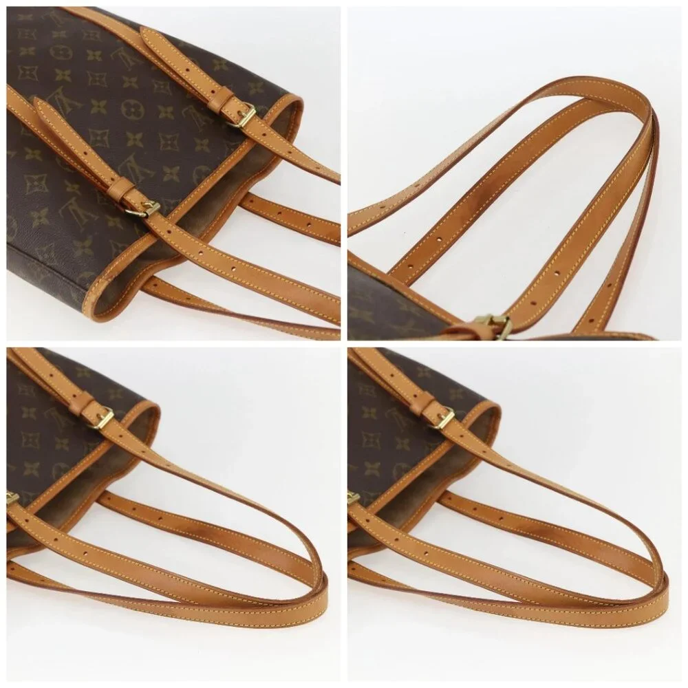 LOUIS VUITTON Monogram Bucket GM Shoulder Bag M42236 LV Auth 156975
